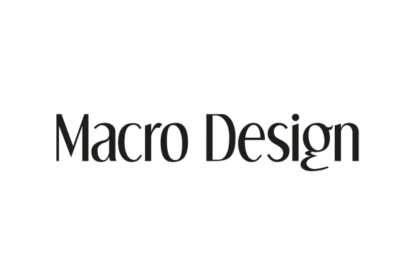 Macro design logo